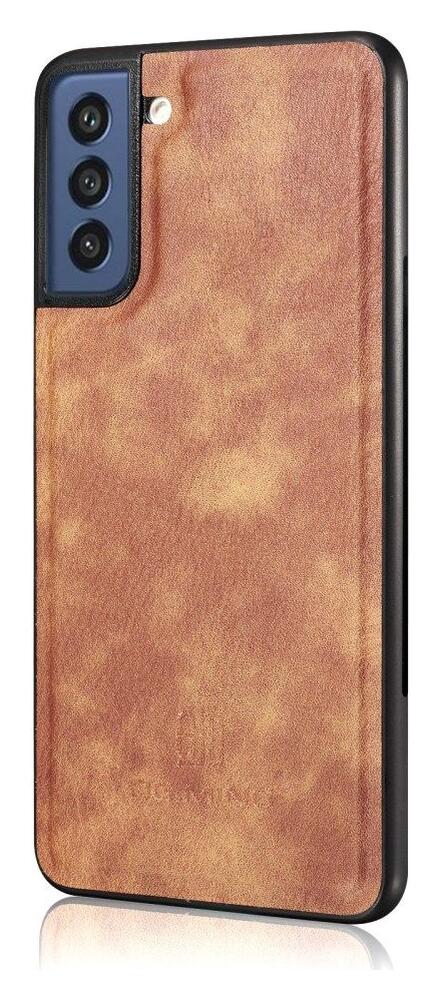Samsung Galaxy S21 FE Hoesje 2-in-1 Book Case en Back Cover Bruin afbeelding 8