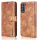 Samsung Galaxy S21 FE Hoesje 2-in-1 Book Case en Back Cover Bruin afbeelding 9