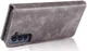 Samsung Galaxy S21 FE Hoesje 2-in-1 Book Case en Back Cover Grijs afbeelding 10