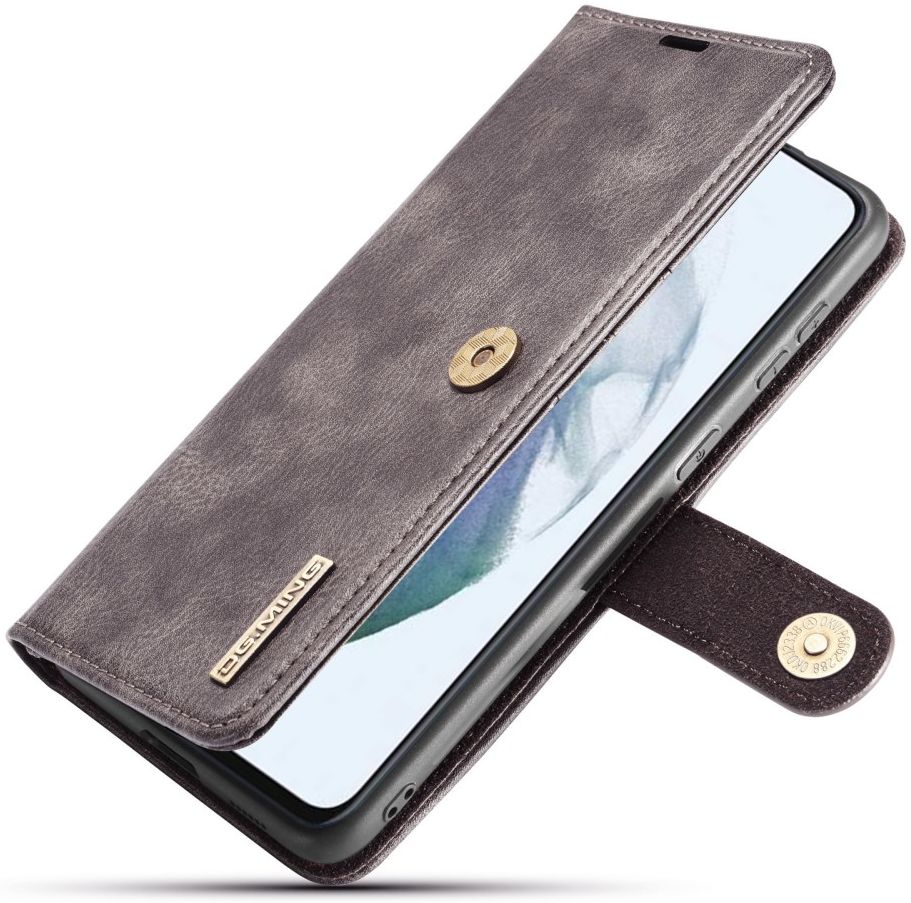 Samsung Galaxy S21 FE Hoesje 2-in-1 Book Case en Back Cover Grijs afbeelding 5