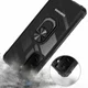 Samsung Galaxy S21 FE Hoesje met Ring Kickstand Zwart afbeelding 2