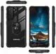 Samsung Galaxy S21 FE Hoesje met Ring Kickstand Zwart afbeelding 7