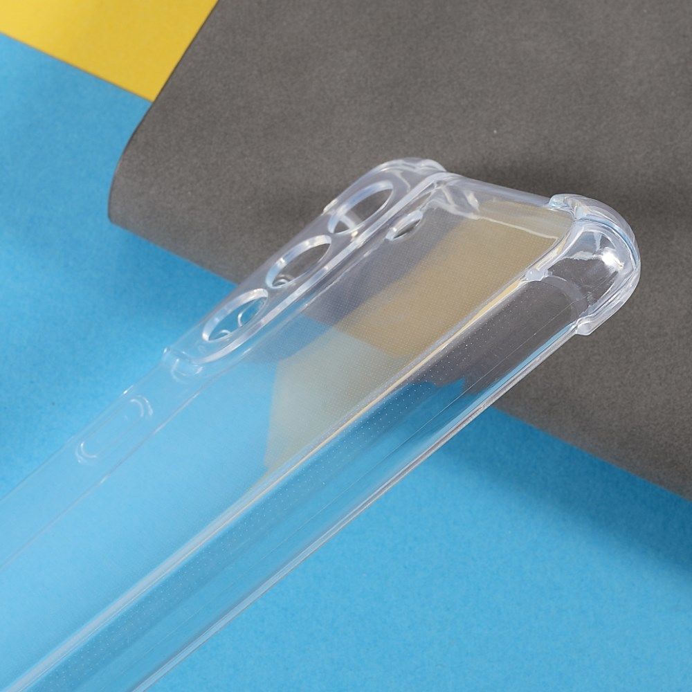 Samsung Galaxy S21 FE Hoesje met Koord Shockproof TPU Transparant afbeelding 11