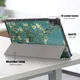 Lenovo Tab P11 / P11 Plus Hoes Tri-Fold Book Case Blossom Print afbeelding 8