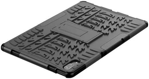 Lenovo Tab P11 Pro Hoes Hybride Back Cover met Kickstand Zwart afbeelding 6