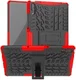 Lenovo Tab P11 Pro Hoes Hybride Back Cover met Kickstand Rood afbeelding 1