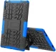 Lenovo Tab P11 Pro Hoes Hybride Back Cover met Kickstand Blauw afbeelding 2