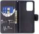 Xiaomi 11T / 11T Pro Hoesje Portemonnee Book Case met Tekst Print afbeelding 2