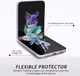 Samsung Galaxy Z Flip 3 Screen Protector TPU Display Folie afbeelding 3