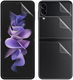Samsung Galaxy Z Flip 4 / 3 Screenprotector Voor- en Achterzijde afbeelding 3