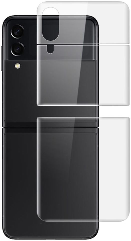 Samsung Galaxy Z Flip 4 / 3 Screenprotector Voor- en Achterzijde afbeelding 12