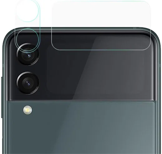 Samsung Galaxy Z Flip 3 Camera Protector + Screen Protector Achterkant afbeelding 1