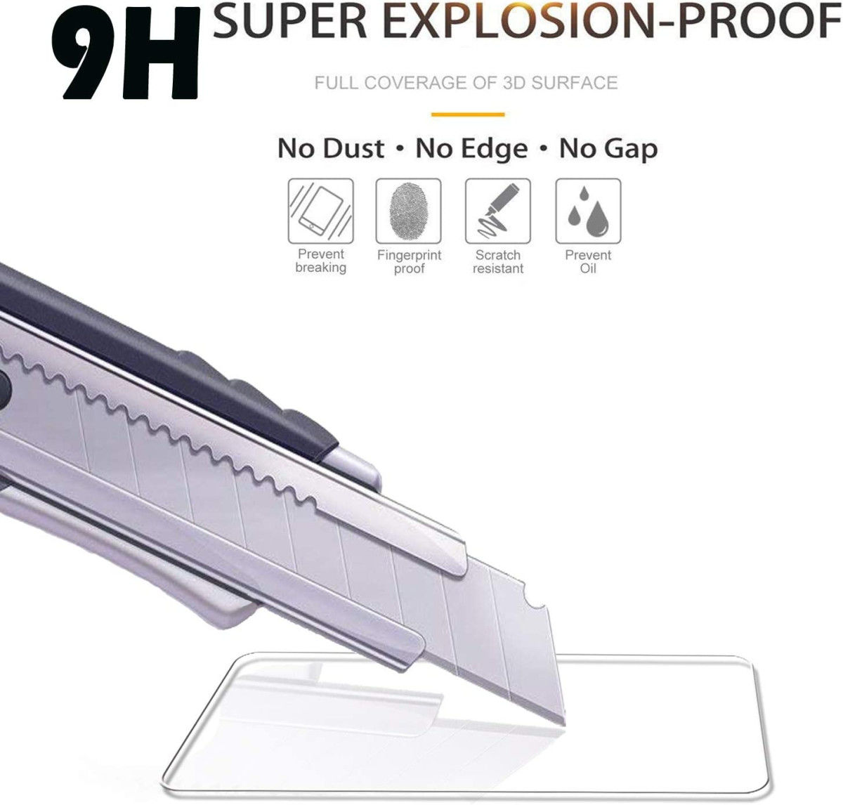 Xiaomi 11T / 11T Pro Screen Protector 0.3mm Arc Edge Tempered Glass afbeelding 2