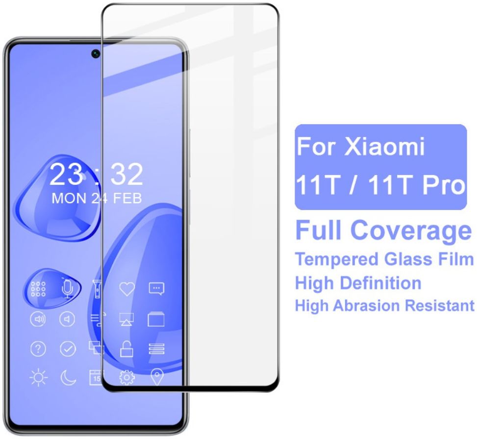 IMAK Pro+ Xiaomi 11T/11T Pro Screen Protector 9H Tempered Glass afbeelding 3