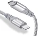 ESR USB-C naar Apple Lightning Snellaad Kabel MFi 1M Wit afbeelding 2