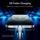 ESR USB-C naar Apple Lightning Snellaad Kabel MFi 1M Wit afbeelding 5