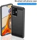Xiaomi 11T/11T Pro Hoesje Geborsteld TPU Back Cover Zwart afbeelding 8