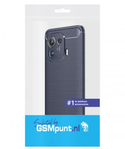 Xiaomi 11T/11T Pro Hoesje Geborsteld TPU Back Cover Blauw afbeelding 11