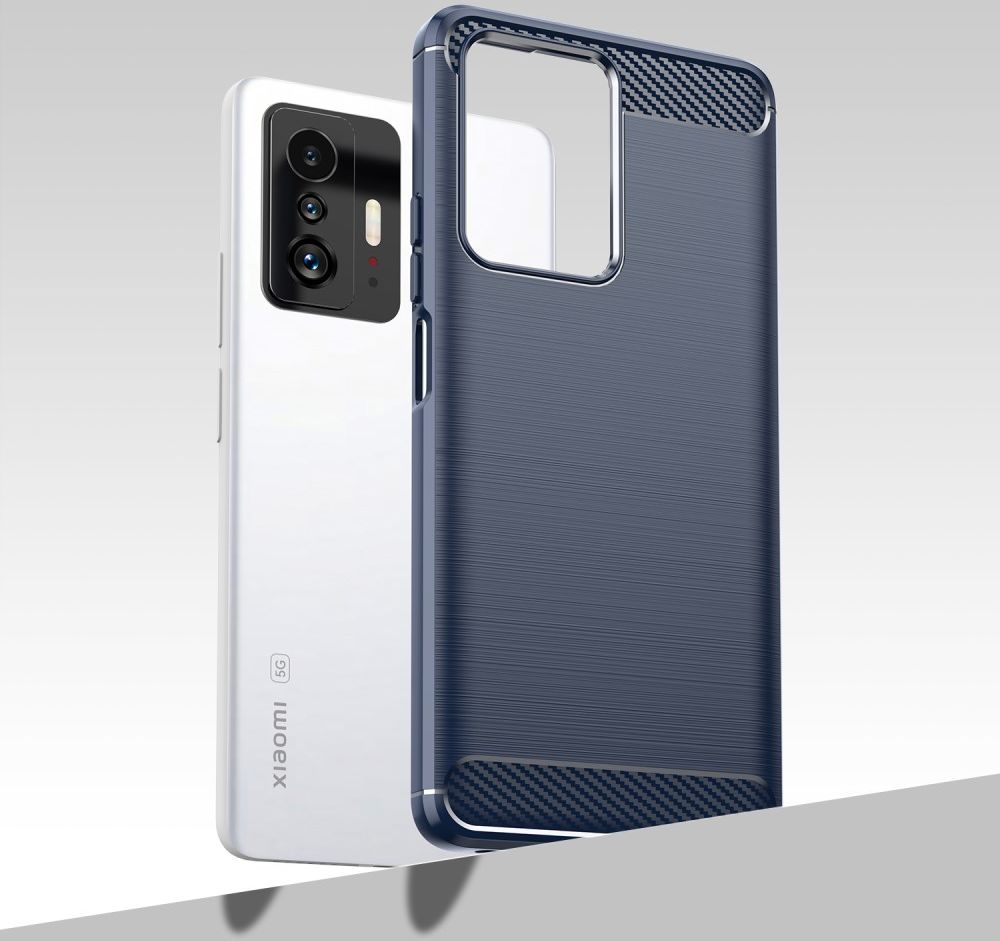 Xiaomi 11T/11T Pro Hoesje Geborsteld TPU Back Cover Blauw afbeelding 7