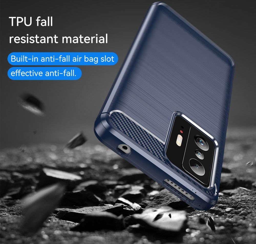 Xiaomi 11T/11T Pro Hoesje Geborsteld TPU Back Cover Blauw afbeelding 3