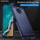 Nokia G50 Hoesje Geborsteld TPU Flexibele Back Cover Blauw afbeelding 6