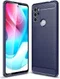 Motorola Moto G60S Hoesje Geborsteld TPU Back Cover Blauw afbeelding 4