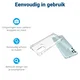 Motorola Moto G60S Hoesje Schokbestendig TPU Back Cover Transparant afbeelding 6