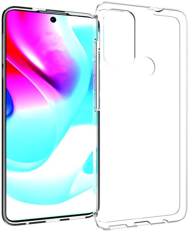 Motorola Moto G60S Hoesje Dun TPU Back Cover Transparant afbeelding 1