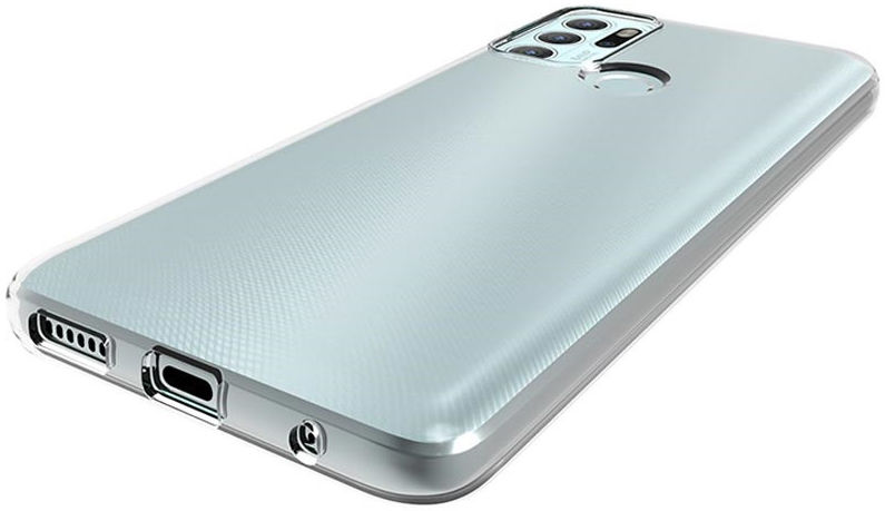 Motorola Moto G60S Hoesje Dun TPU Back Cover Transparant afbeelding 2