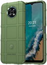 Nokia G50 Hoesje Shock Proof Rugged Shield Back Cover Groen
