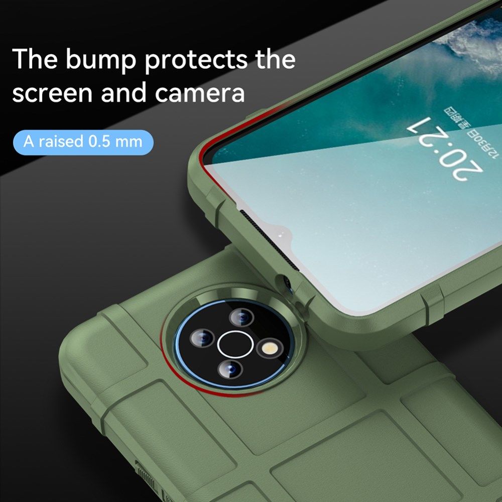Nokia G50 Hoesje Shock Proof Rugged Shield Back Cover Groen afbeelding 6