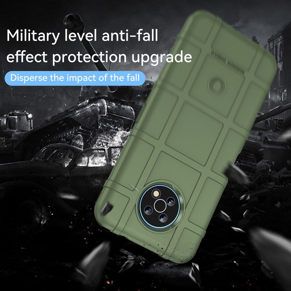 Nokia G50 Hoesje Shock Proof Rugged Shield Back Cover Groen afbeelding 3