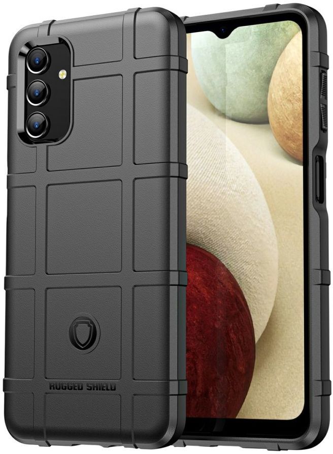 Samsung Galaxy A13 5G/A04s Hoesje Shock Proof Rugged Back Cover Zwart afbeelding 1