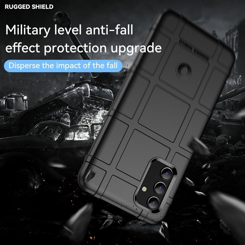 Samsung Galaxy A13 5G/A04s Hoesje Shock Proof Rugged Back Cover Zwart afbeelding 8