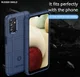 Samsung Galaxy A13 5G/A04s Hoesje Shock Proof Rugged Back Cover Blauw afbeelding 3