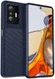 Xiaomi 11T/11T Pro Hoesje TPU Thunder Design Back Cover Blauw afbeelding 1