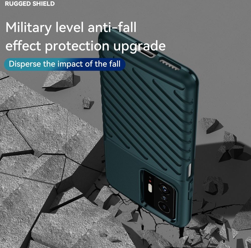 Xiaomi 11T/11T Pro Hoesje TPU Thunder Design Back Cover Groen afbeelding 5
