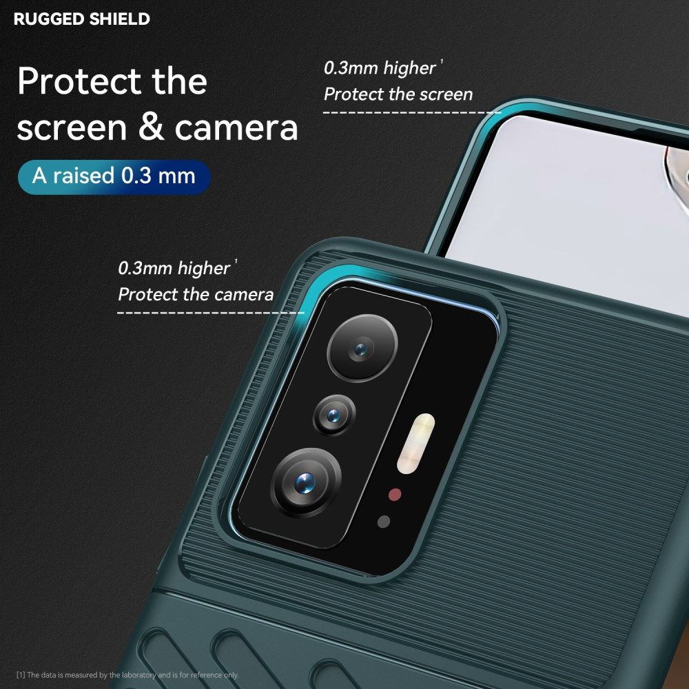 Xiaomi 11T/11T Pro Hoesje TPU Thunder Design Back Cover Groen afbeelding 8