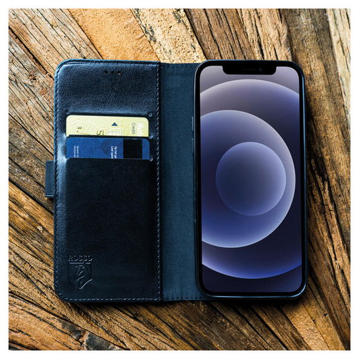 Rosso Element Samsung Galaxy A13 5G/A04s Hoesje Book Cover Zwart afbeelding 8