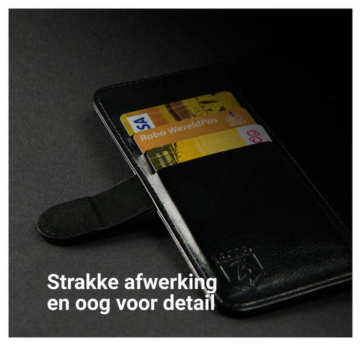 Rosso Element Samsung Galaxy A13 5G/A04s Hoesje Book Cover Zwart afbeelding 9