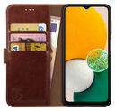 Rosso Element Samsung Galaxy A13 5G/A04s Hoesje Book Cover Bruin