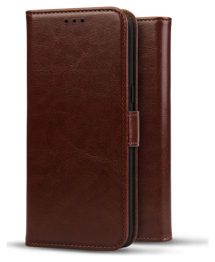 Rosso Element Samsung Galaxy A13 5G/A04s Hoesje Book Cover Bruin afbeelding 9