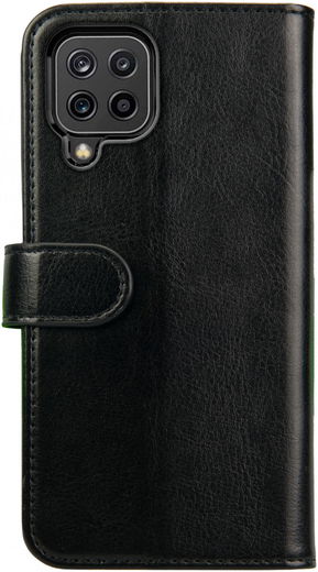 Rosso Element Samsung Galaxy M22/A22 4G Hoesje Book Cover Wallet Zwart afbeelding 2
