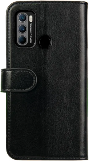 Rosso Element Motorola Moto G60S Hoesje Book Cover Wallet Zwart afbeelding 2