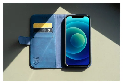 Rosso Element Samsung Galaxy A13 5G/A04s Hoesje Book Cover Blauw afbeelding 10