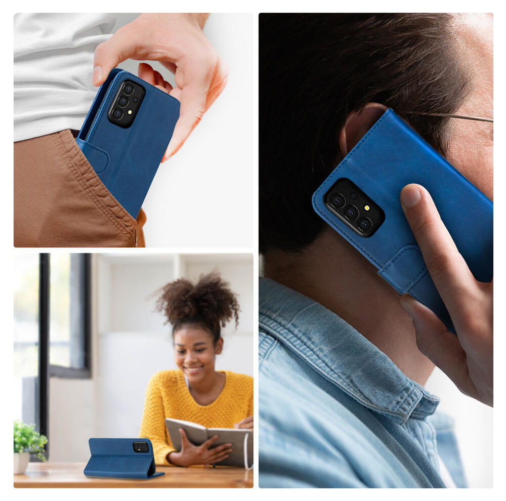 Rosso Element Samsung Galaxy A13 5G/A04s Hoesje Book Cover Blauw afbeelding 4