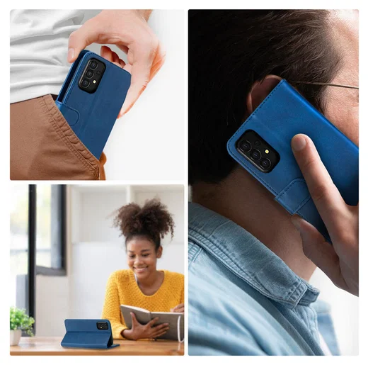 Rosso Element Samsung Galaxy A13 5G/A04s Hoesje Book Cover Blauw afbeelding 4