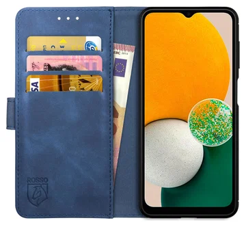 Rosso Element Samsung Galaxy A13 5G/A04s Hoesje Book Cover Blauw
