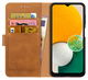 Rosso Element Samsung Galaxy A13 5G/A04s Hoesje Book Cover Lichtbruin afbeelding 1