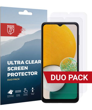 Rosso Samsung Galaxy A13 5G/A04s Ultra Clear Screen Protector Duo Pack